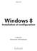 Windows 8 Installation et configuration