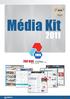 Média Kit. 700 000 visites/mois (Avril 2011) média kit 1