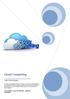 Cloud Computing. Veille Technologique