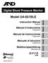 Digital Blood Pressure Monitor. Model UA-651BLE