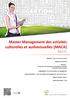 Master Management des activités culturelles et audiovisuelles (MACA)