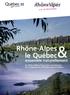 Rhône-Alpes le Québec&